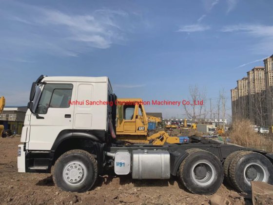 高品質の中古中国製HOWOトラックヘッド6X4ダンプトラック