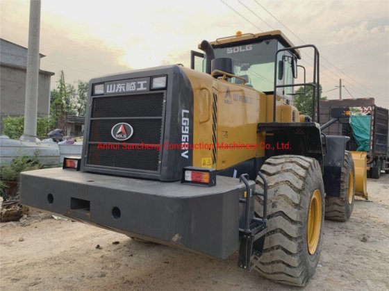 二手大型轮式装载机 LG968（带岩石铲斗）装载机