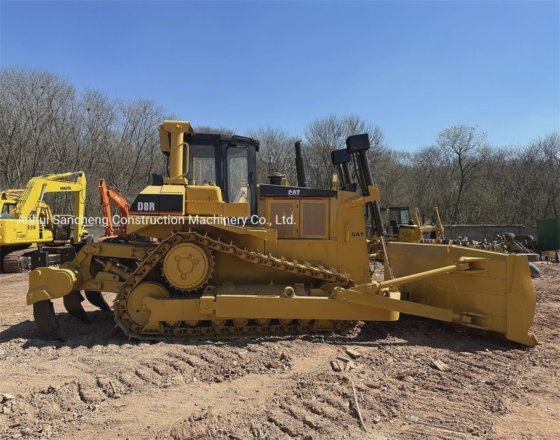 廉价高效的液压卡特彼勒机械二手Cat D8r推土机工厂重型推土机