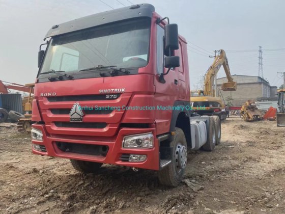 新豪沃LHD牵引车6X4牵引车头375马力卡车单元