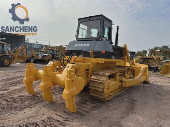 高效二手山推SD22液压推土机，价格实惠，现货供应