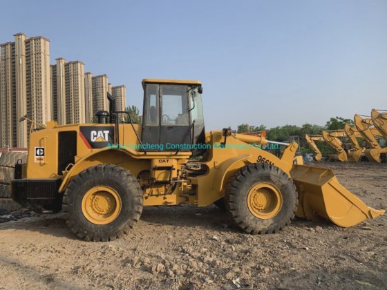 工作状态良好的二手 Cat 966h 轮式装载机