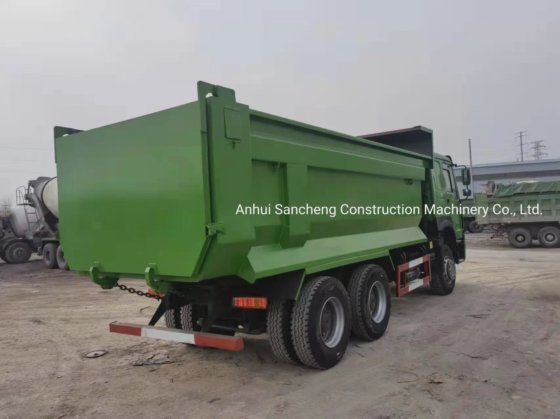 中国重汽广泛使用的自卸车HOWO 371自卸车