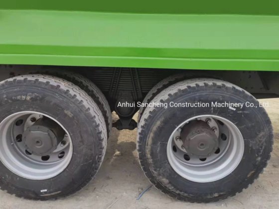 中国重汽广泛使用的自卸车HOWO 371自卸车