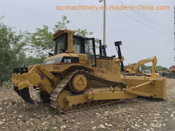 良好的二手日本卡特彼勒D6h D7h D7r D7g推土机/Cat D7h