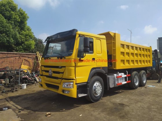 中国重汽HOWO 6X4自卸车 重型翻斗车
