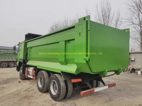 中国重汽HOWO 6X4 371HP/375HP 10轮20吨二手自卸车