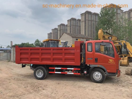 豪沃4X2小型15吨10吨翻斗车