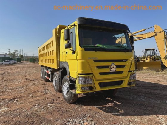 豪沃6X4 8X4自卸车371 375 380 420马力自卸车翻斗车出口到非洲