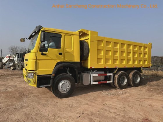 廉价的中国重汽HOWO强力自卸车货车6X4 371HP自卸车翻斗车低价出售