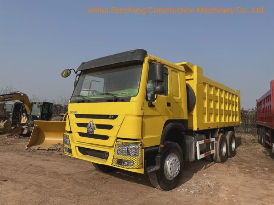 廉价的中国重汽HOWO强力自卸车货车6X4 371HP自卸车翻斗车低价出售