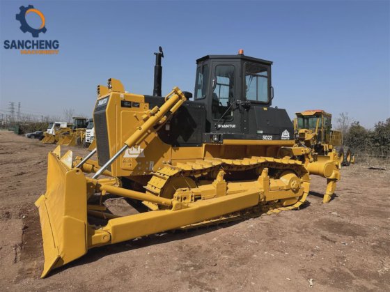 中古のシャントイSD22ブルドーザー22tons油圧クローラブルドーザー 土地造成用