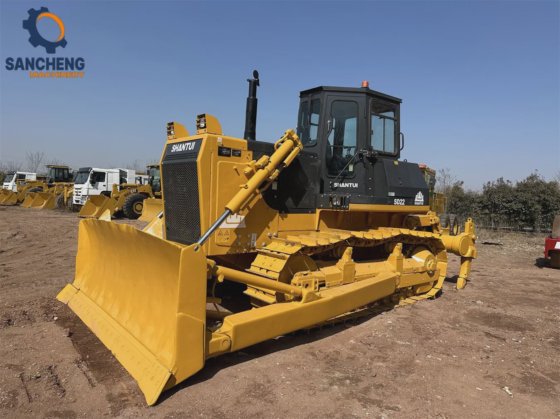 中古のシャントイSD22ブルドーザー22tons油圧クローラブルドーザー 土地造成用
