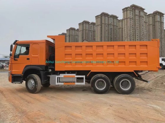 中国重汽371马力自卸车 二手10轮HOWO后翻斗车