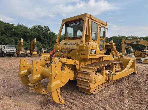 中古の Caterpillar D7g クローラトラクタ Cat