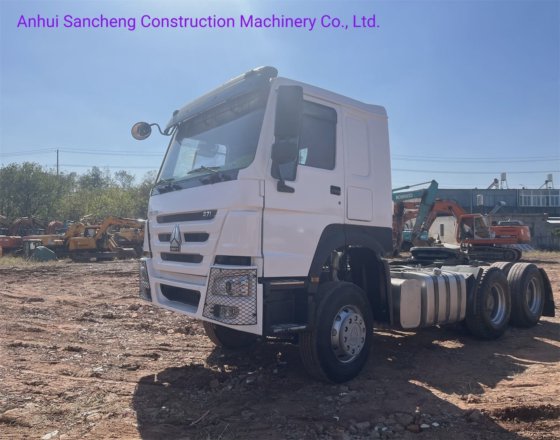 HOWO牵引车/牵引头卡车6 4/运输半拖车