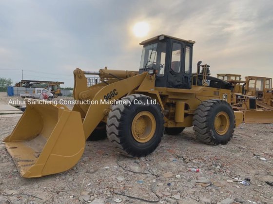 966c 日本制造 二手卡特彼勒 6 吨轮式装载机出售