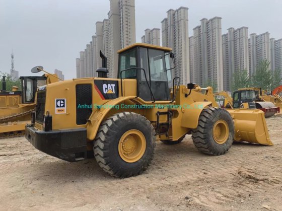 キャタピラーの中古の猫966hローダーは良好な状態です。