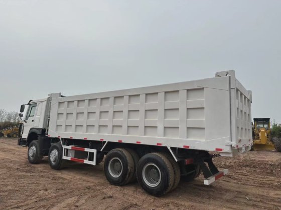 重型二手中国重汽HOWO 6X4自卸翻斗车（带保险杠