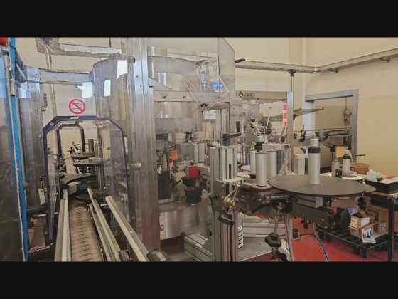 完整等压玻璃瓶线用于葡萄酒 - 2000BPH