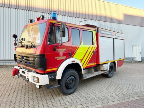 1996 Mercedes-Benz 1224 AF 4x4 Doka, TLF 16/25, Winde Rotzler ...