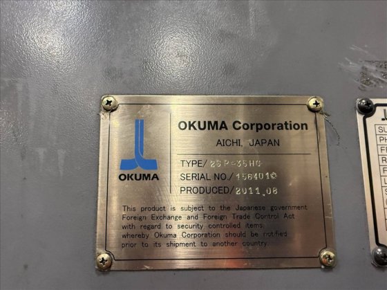 2011 OKUMA 2SP-35HG