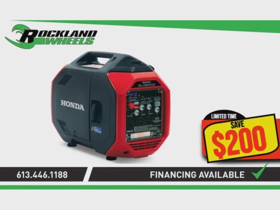 2026 Honda ULTRA-QUIET 3200i (EU3200iC) in Clarence-Rockland, Ontario ...