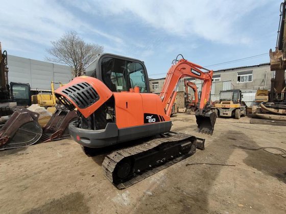 Doosan mini excavator in Georgetown, Guyana