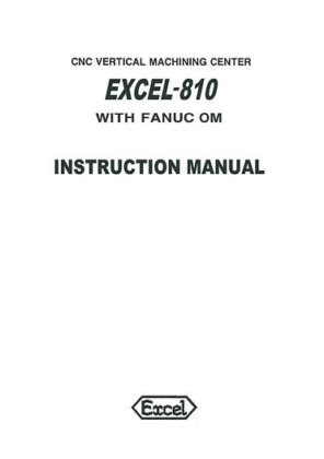 Manual for Used Excel CNC