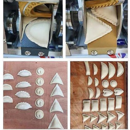 Automatic dumpling samosa making machine