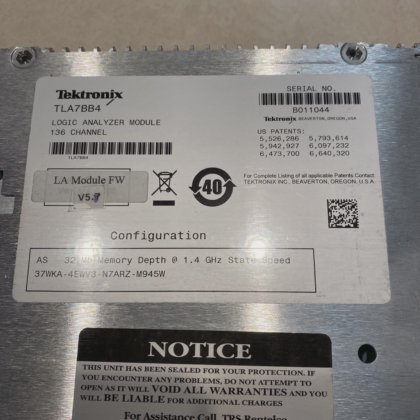 Tektronix Logic Analyzer Module
