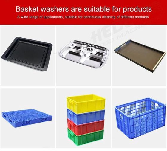 全方位无盲点多种尺寸洗碗节水耐用板条箱清洗机