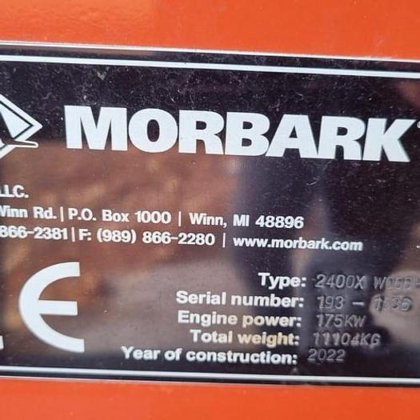 2022 MORBARK WH2400XP