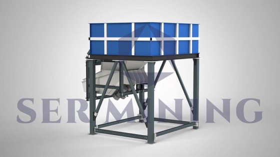 建設とリサイクルのための革新的な給餌ホッパー