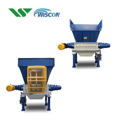 プラスチックパイプシュレッダーマシン ダブルシャフトシュレッダー