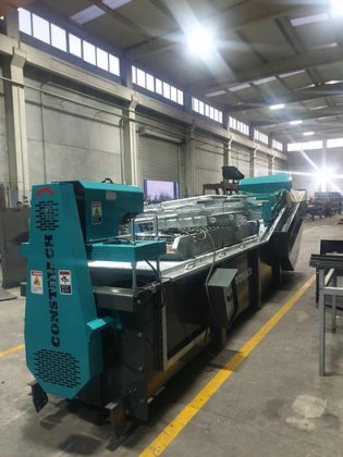 スクリューサンドウォッシャーマシン