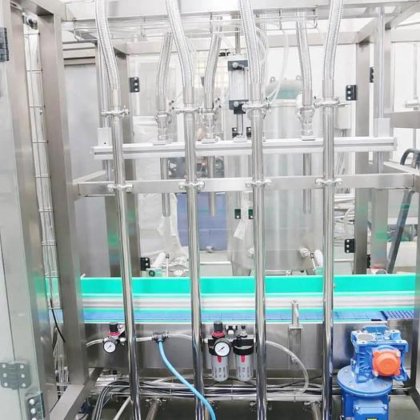 出厂价自动大瓶水清洗灌装旋盖直线型机器