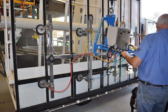 真空リフト - バッテリー駆動式