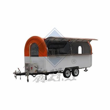 食品販売トレーラー ファーストフードトレーラー 食品キオスクトレーラー 食品キオスクカート 屋外食品カート