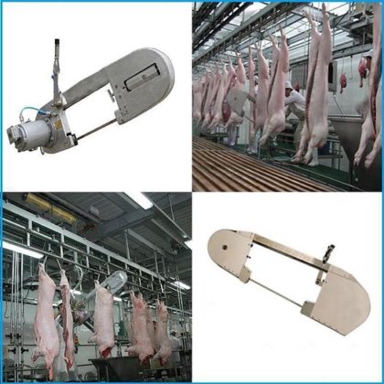 青岛制造商生猪屠宰设备屠宰场机器分割锯猪肉屠宰场工具