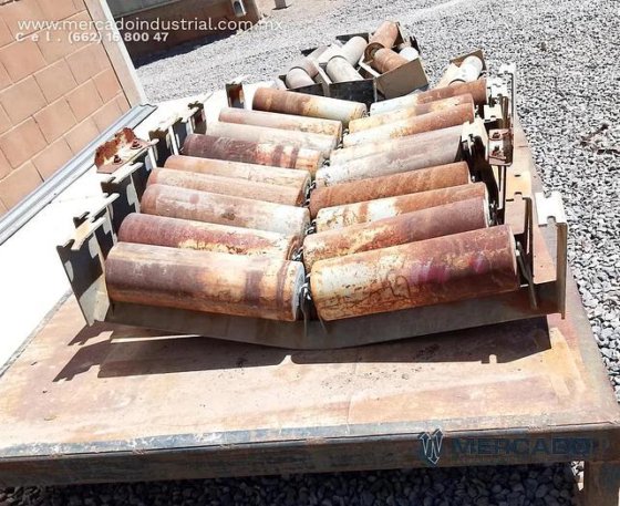 36英寸皮带回程滚轮