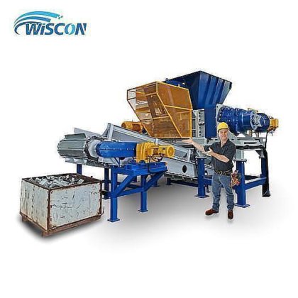 全自动固体废物工业城市有害金属废物破碎分离回收生产线
