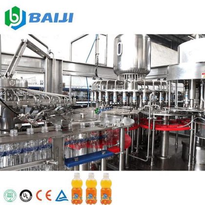 BAIJI 全自动水果苹果芒果果汁饮料灌装机