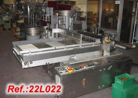 baüsch + ströbel" バイアル充填機・キャッパー・キャッパー 4ノズル付き