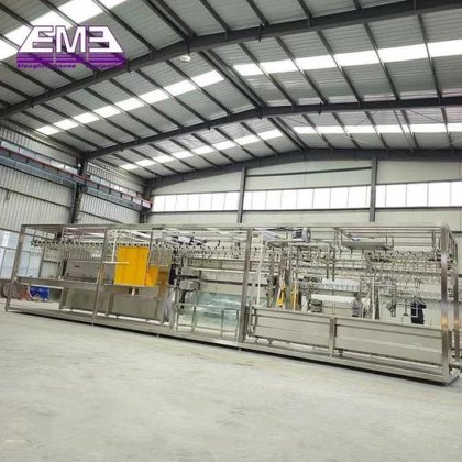 鸡肉移动式自动屠宰线 家禽设备 家禽屠宰机