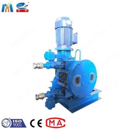 セメントフォームコンベアゴムホース仕様 コントロールボックス付き工業用ホースポンプ