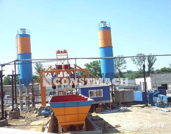 固定式コンクリートバッチングプラント