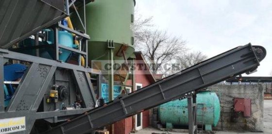 30立方米/小时紧凑型混凝土搅拌站