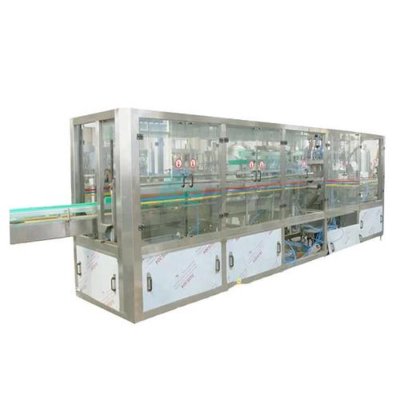 用于食用油灌装机的高品质活塞式旋转块辣椒油瓶灌装旋盖贴标机