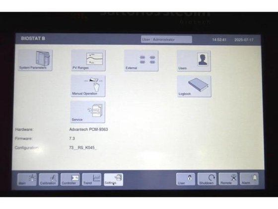Sartorius Stedim Biostat B Bioreactor